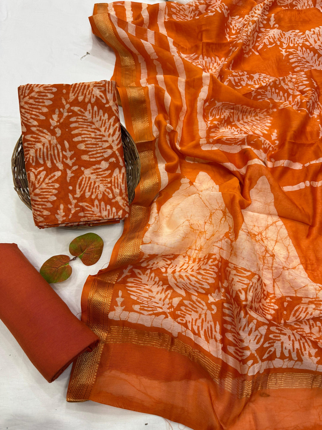 Maheshwari Silk Suit