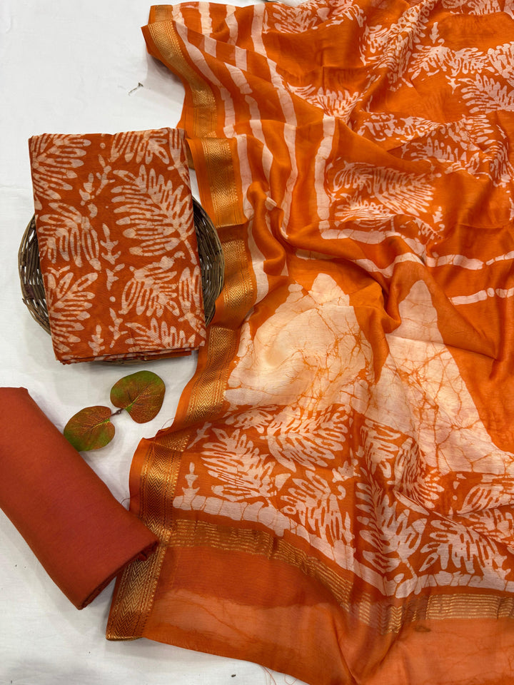 Maheshwari Silk Suit