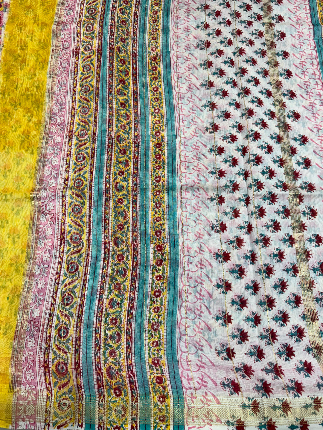 Handloom Maheshwari silk saree