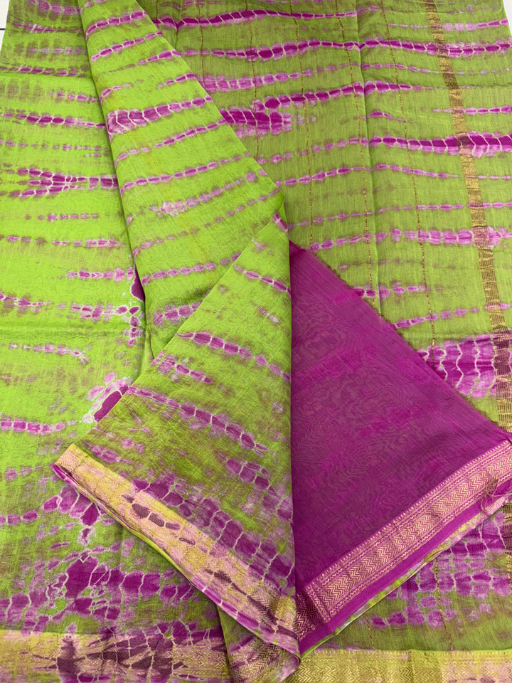 Maheshwari Saree with zari border