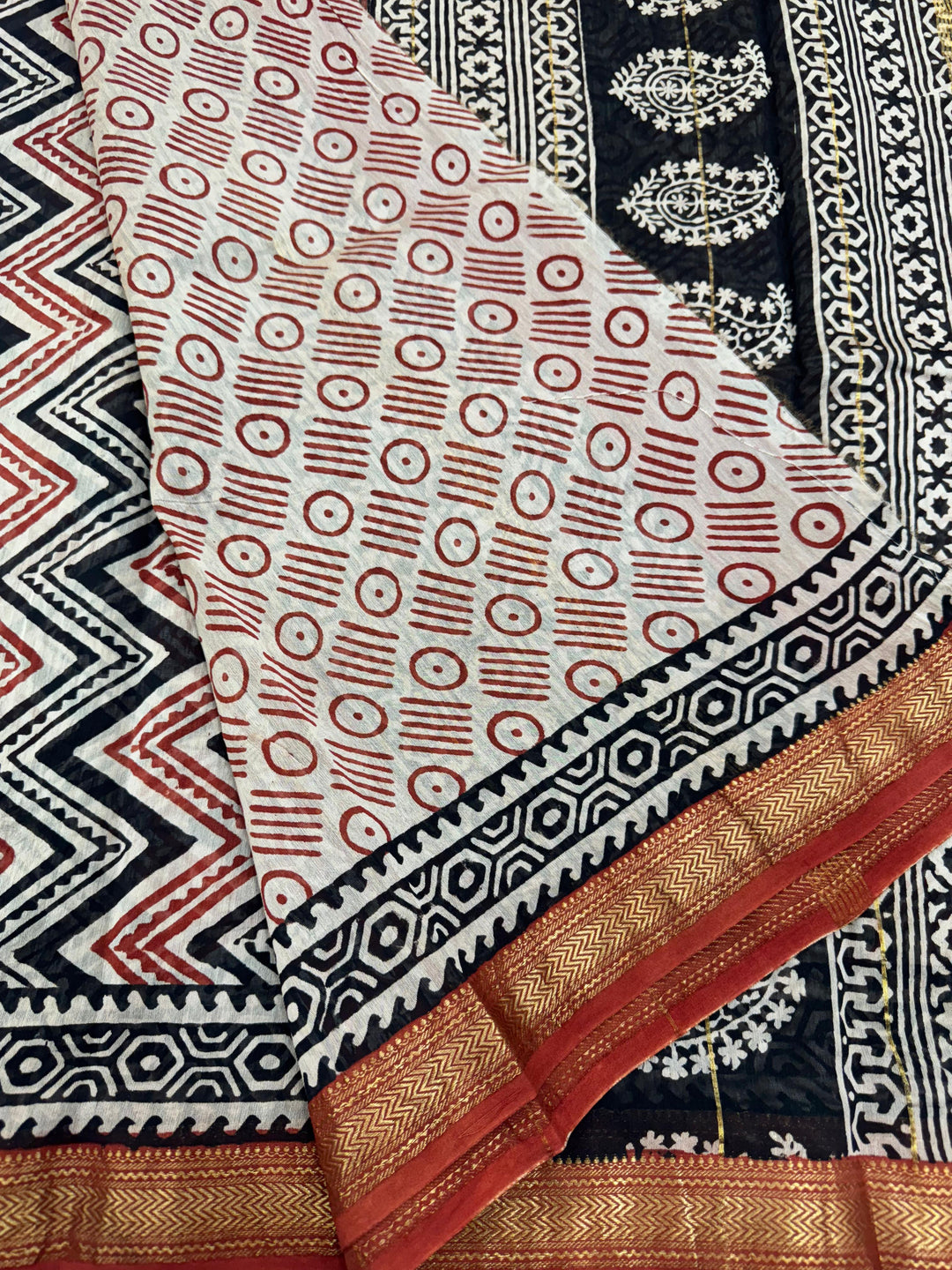 Maheshwari silk saree