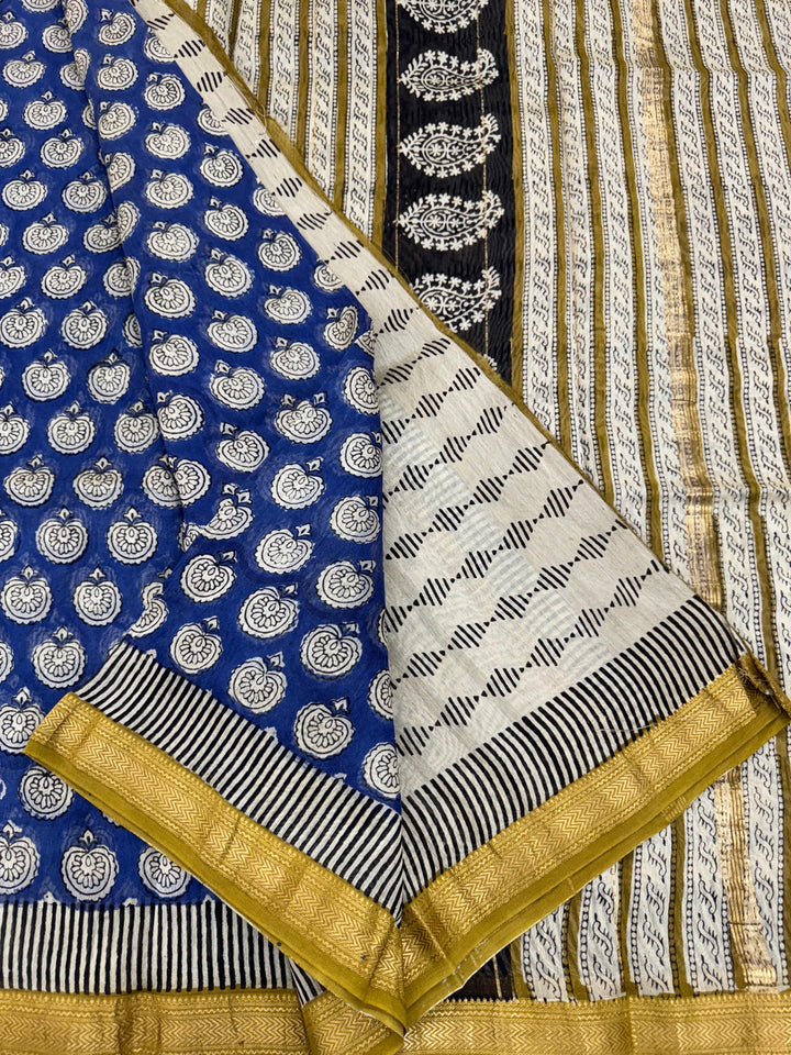 Pure Maheshwari silk saree