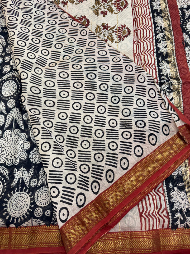 Maheshwari handloom saree