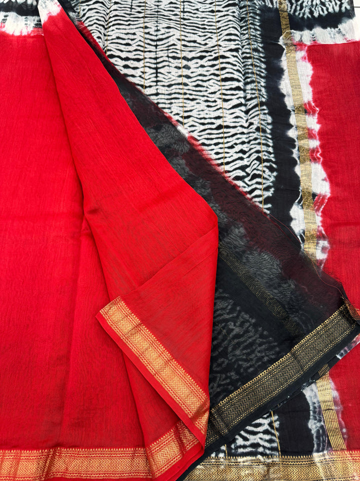 Maheshwari handloom saree