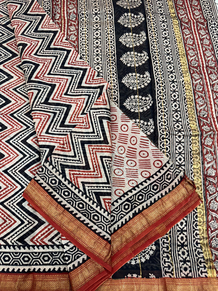 Maheshwari silk saree