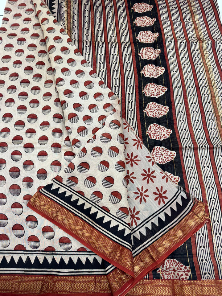 Maheshwari Silk Saree