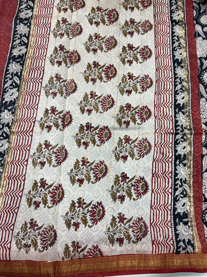 Maheshwari handloom saree