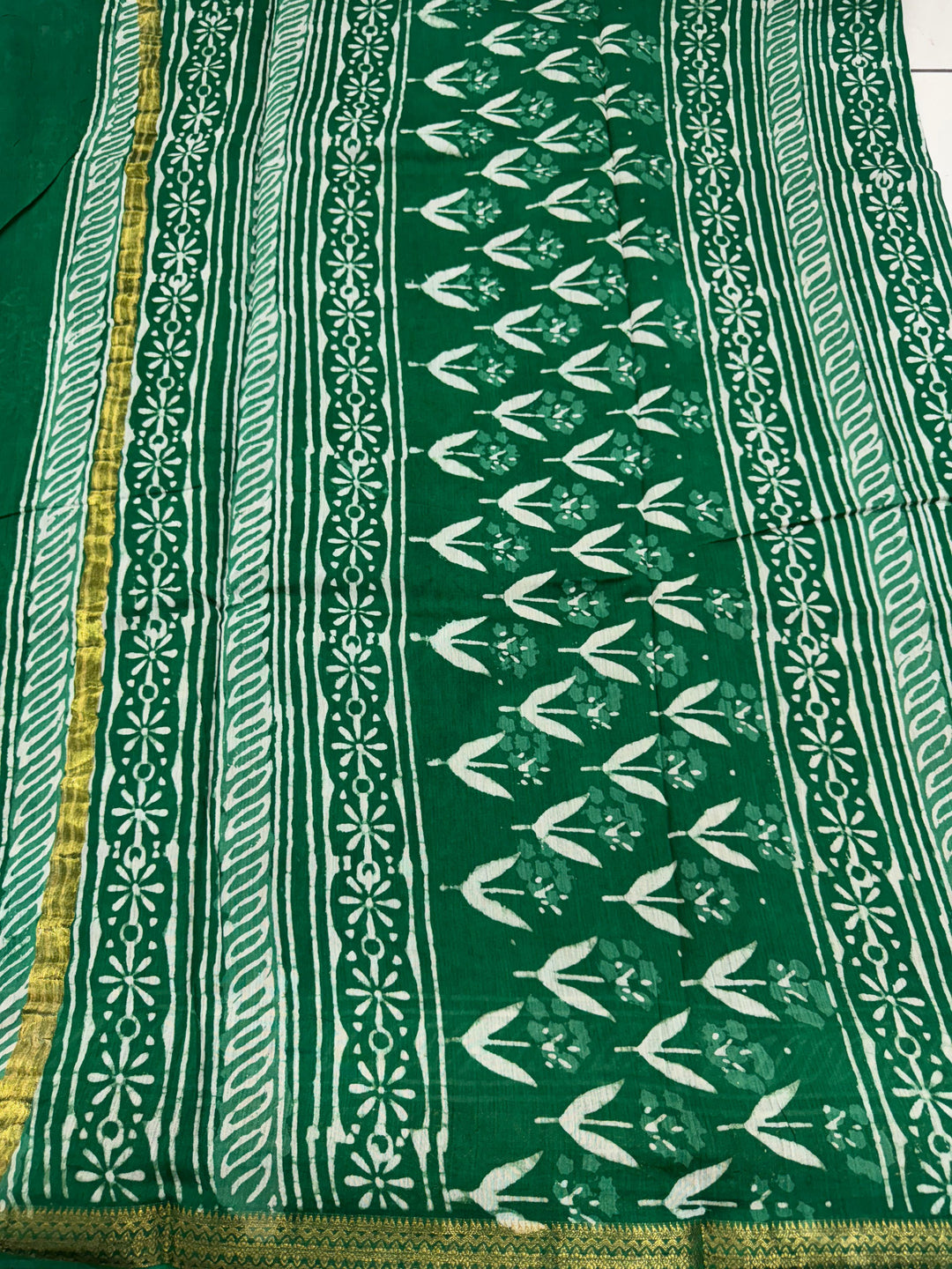 Hastkala Maheshwari silk saree