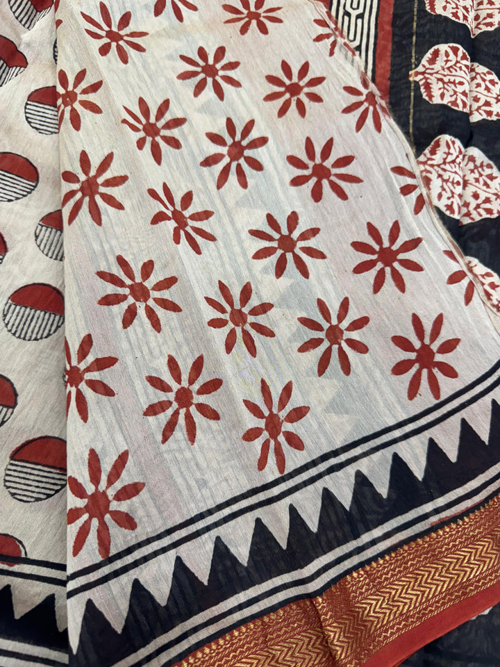 Maheshwari Silk Saree