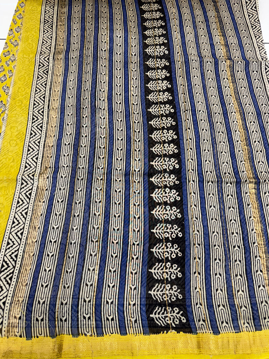 Traditional Maheshwari silk saree