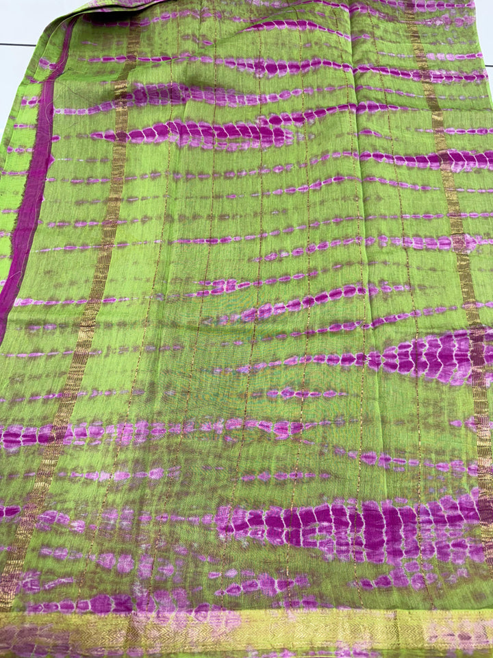 Maheshwari Saree with zari border