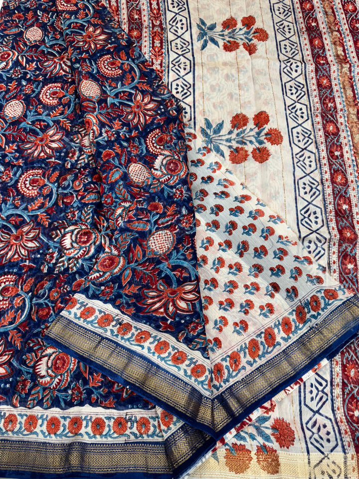 Maheshwari silk saree