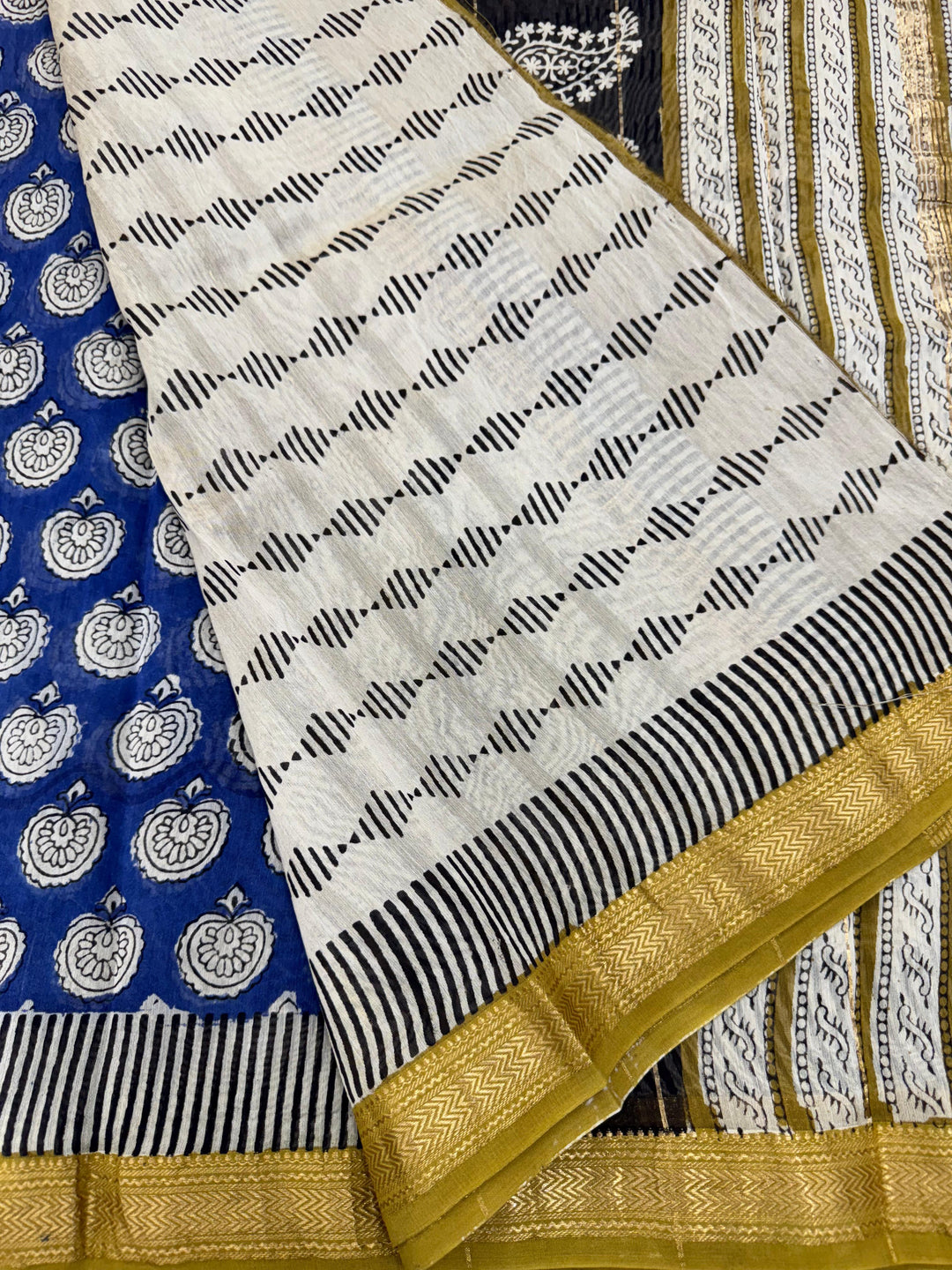 Pure Maheshwari silk saree