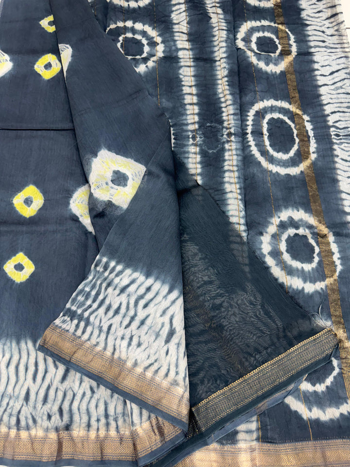 Authentic Maheshwari handloom saree