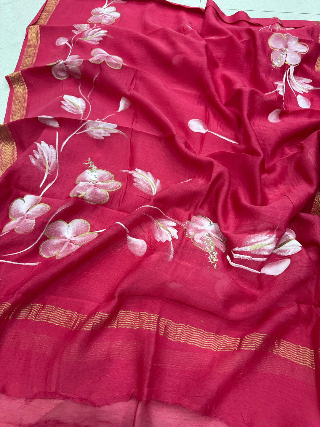 Maheshwari Silk Suit