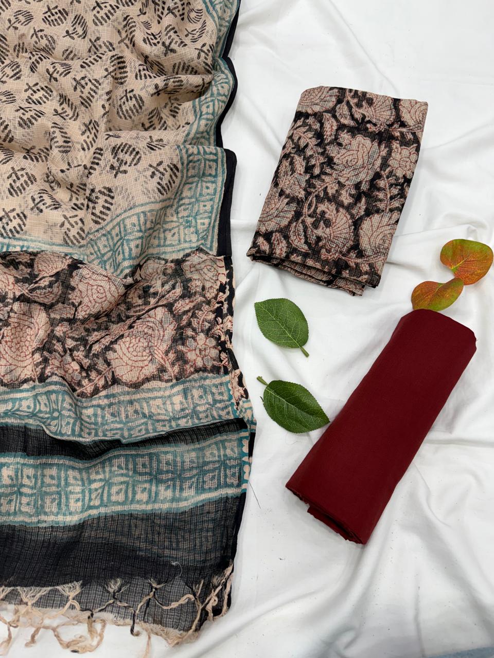 Kota Doriya cotton suit