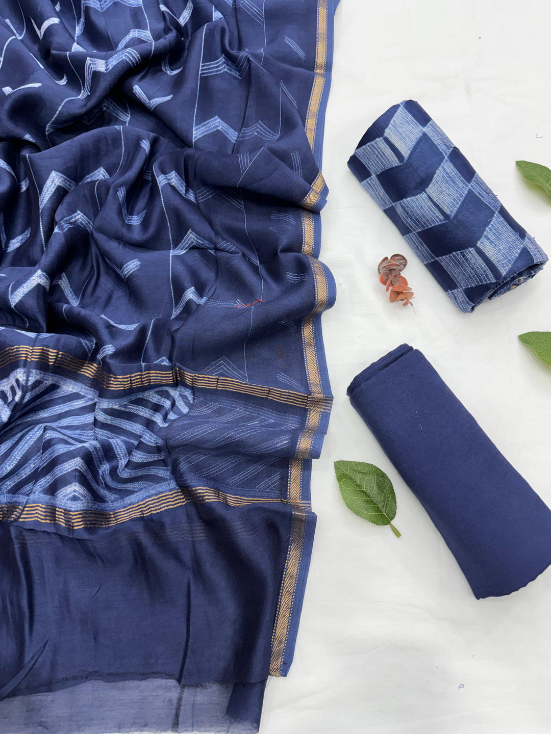 Chanderi Silk Suit Set