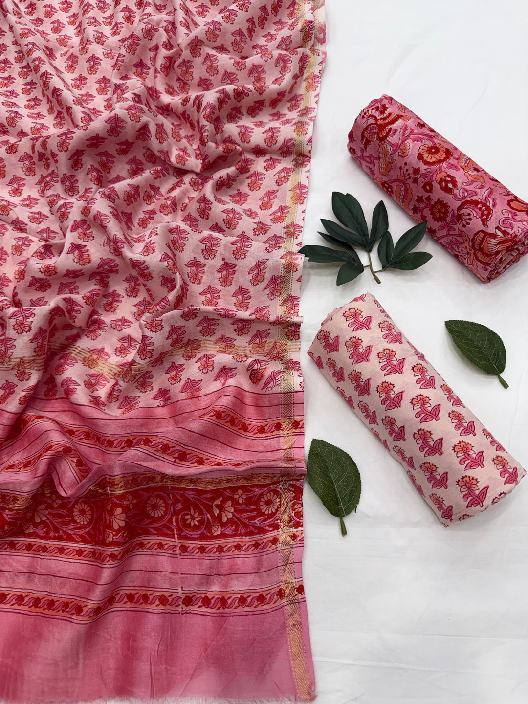 Chanderi Silk Suit Set