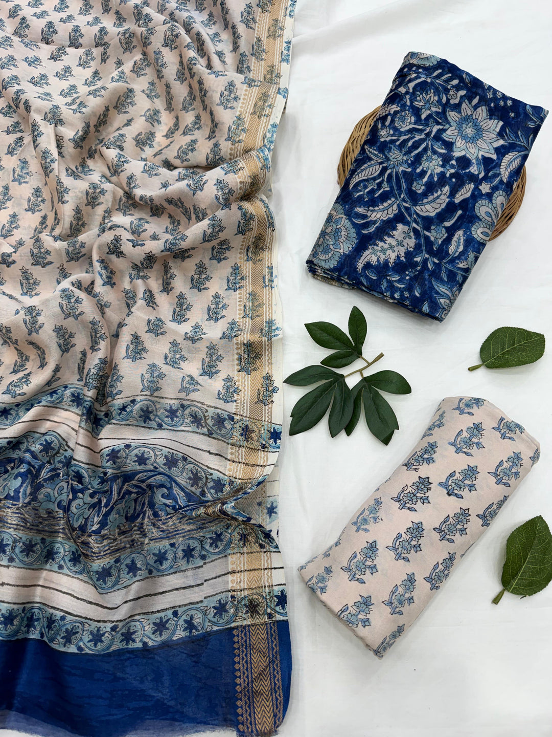 Maheshwari Silk Suit Set
