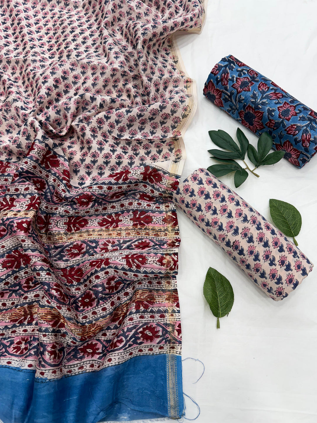Chanderi Silk Suit Set