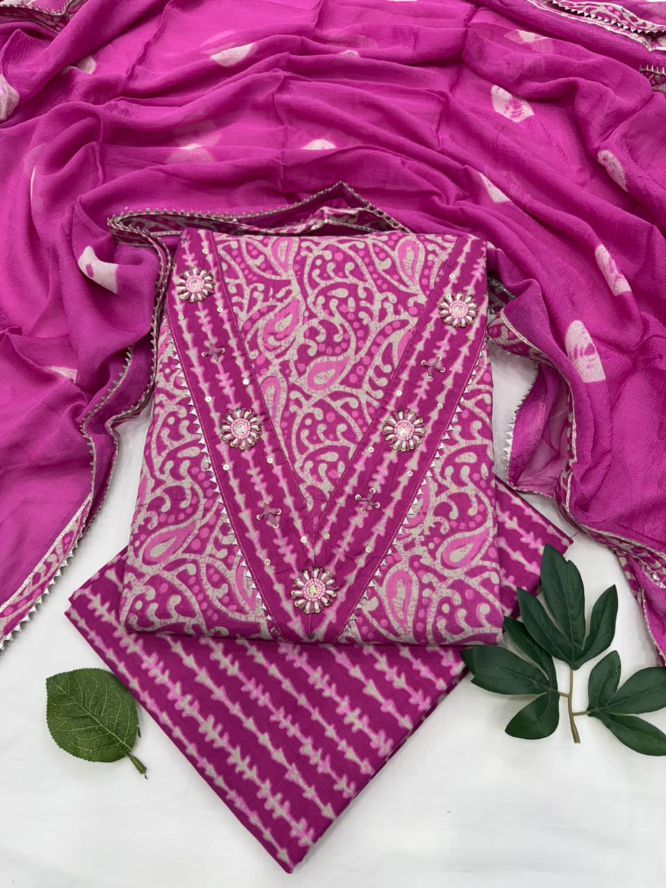 Indian Suit With Handwork