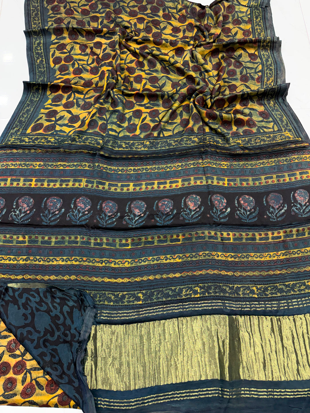Vanaspati modal silk saree