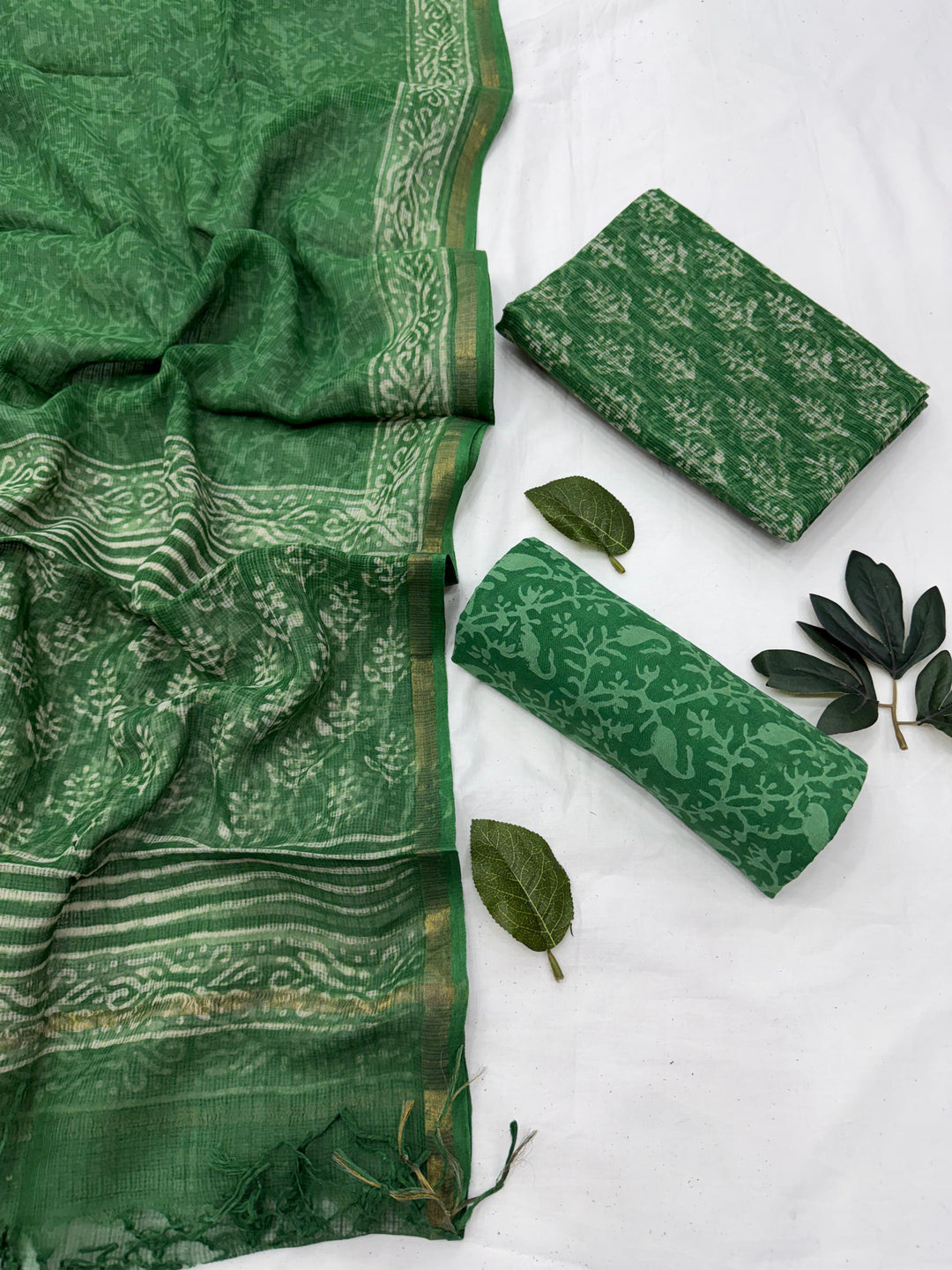 Bagru print kota doriya suit