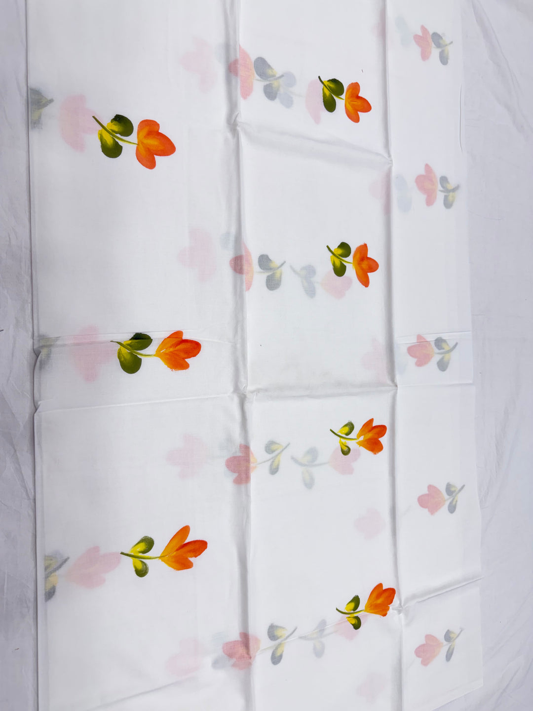 Cotton Suit With Chiffon Dupatta