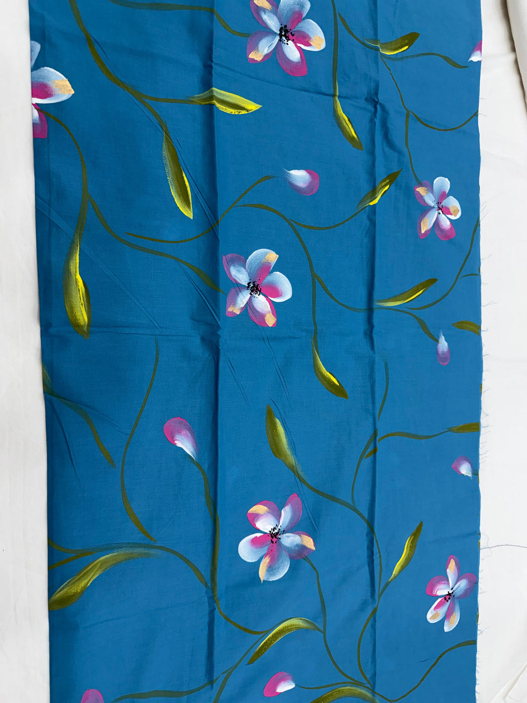 Cotton Suit With Chiffon Dupatta