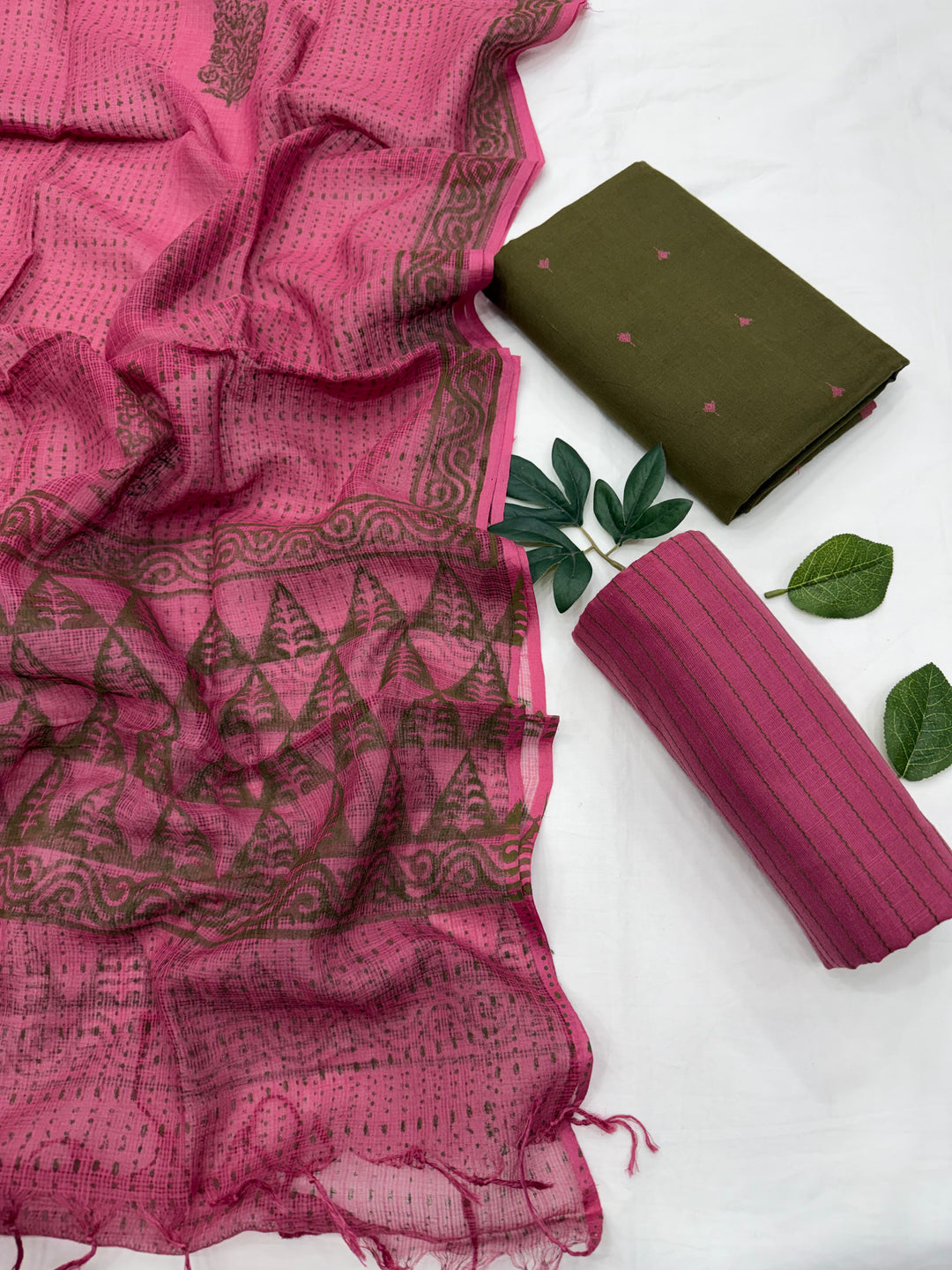 Ikkat Cotton Suit Set