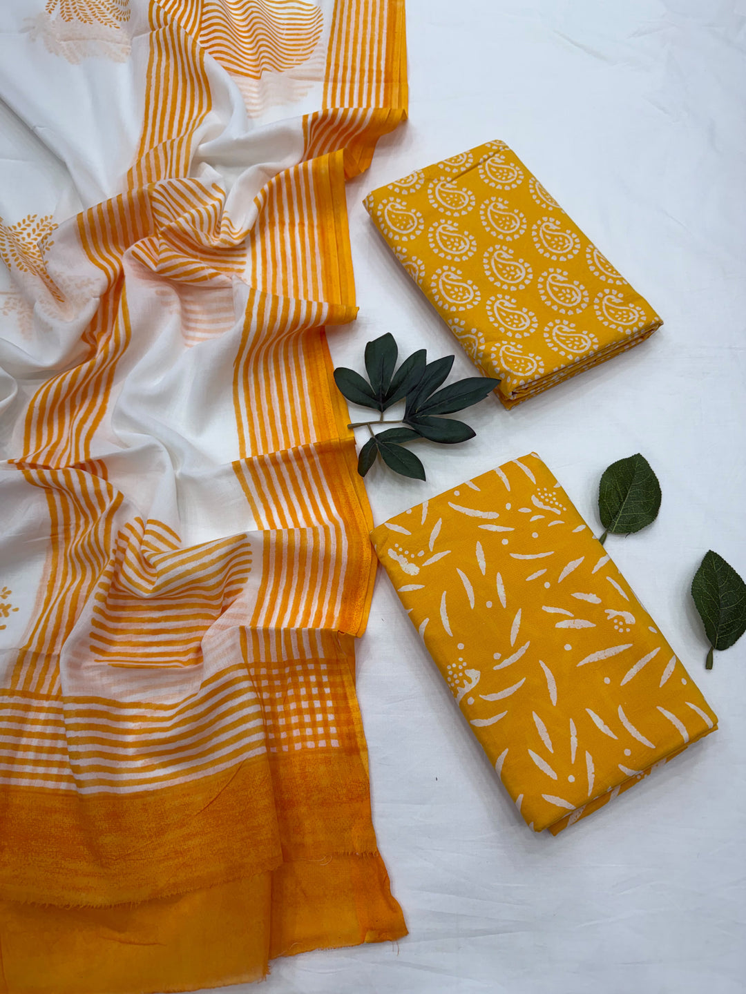 Cotton Suit Mulmul Dupatta