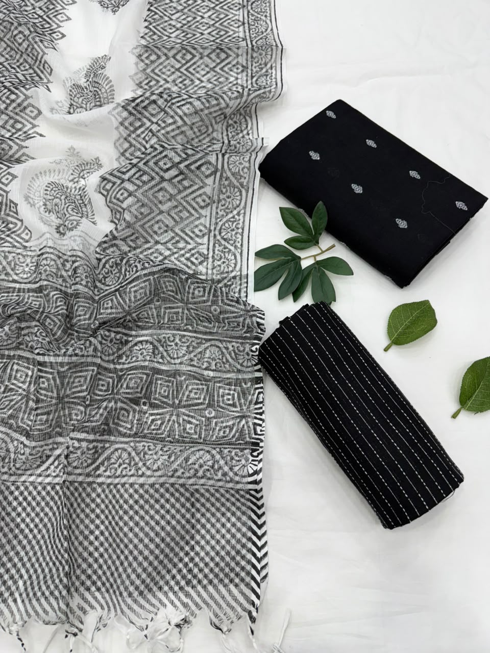 Handloom Ikkat Suit