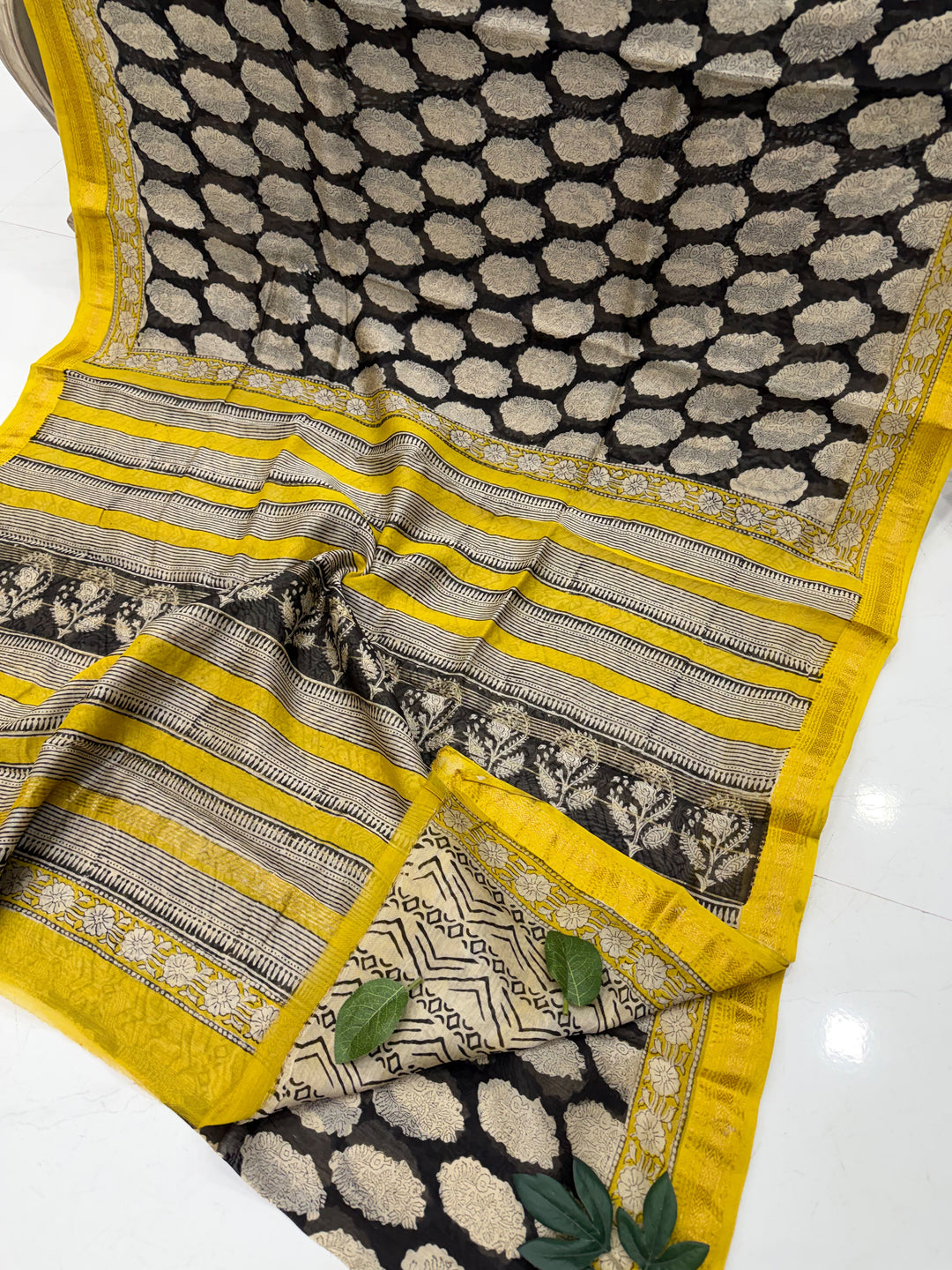Designer Maheshwari silk saree
