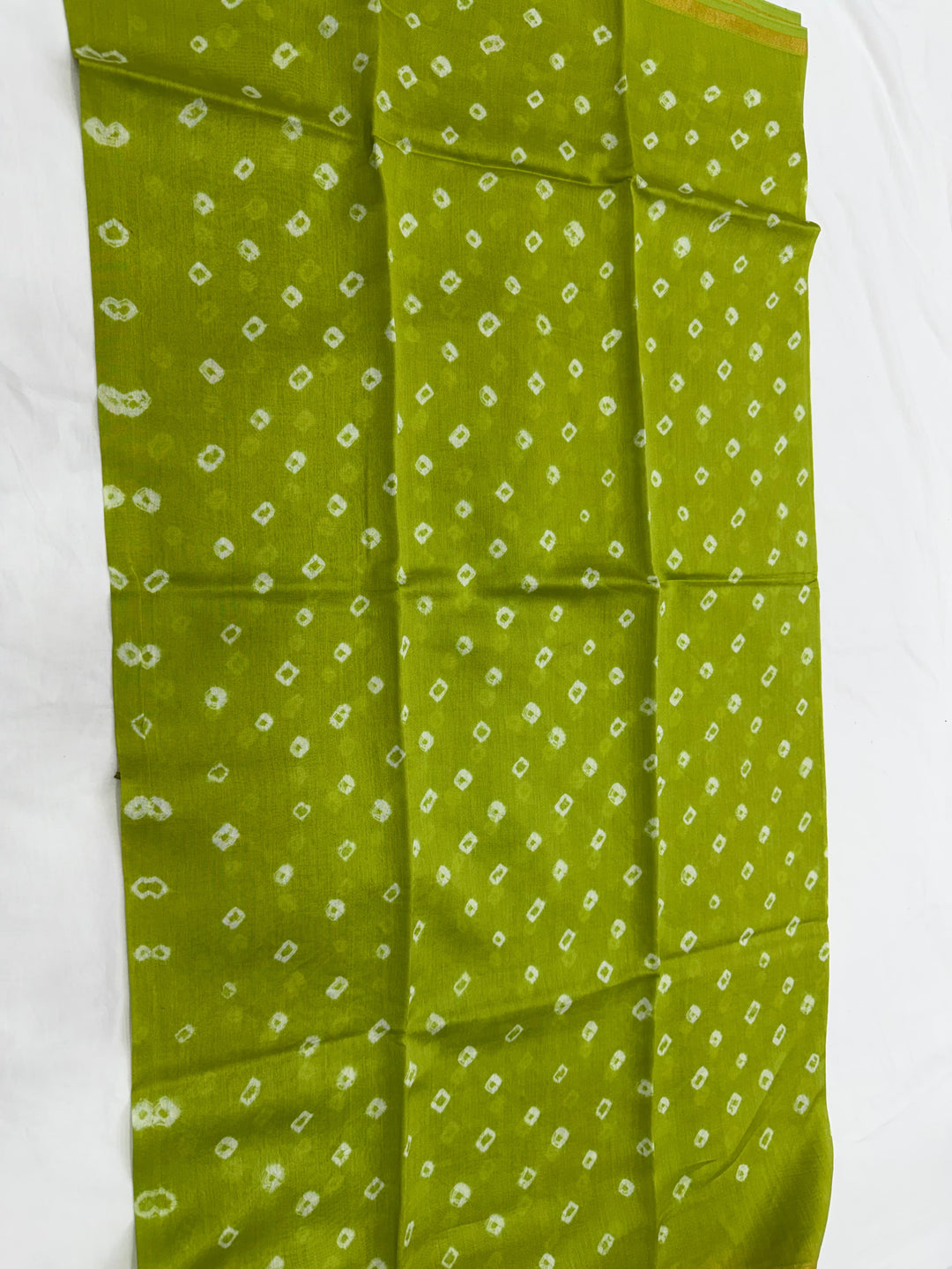 Bandhani Chanderi Silk Suit Set