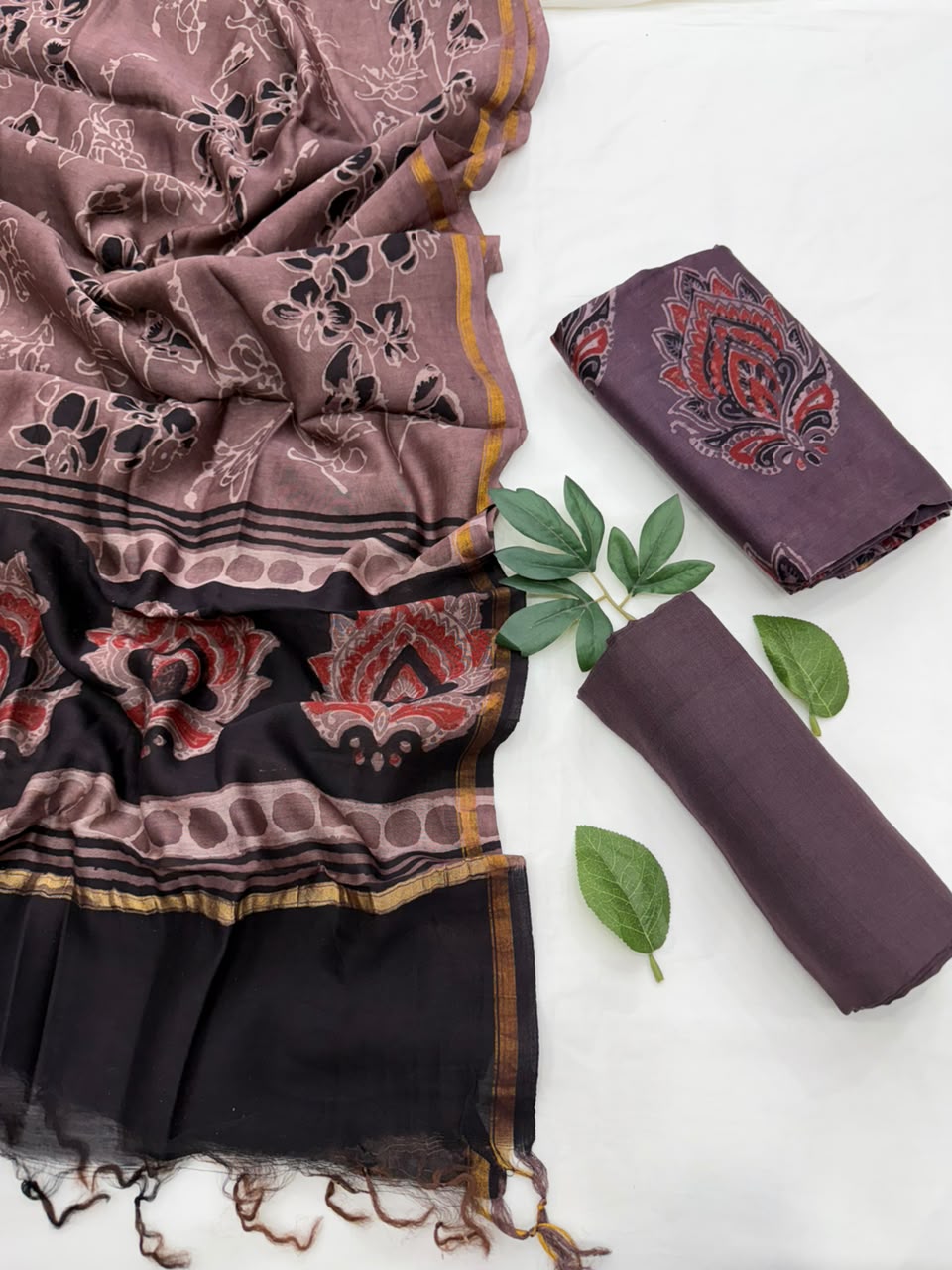 Vanspati Chanderi Silk Suit Set