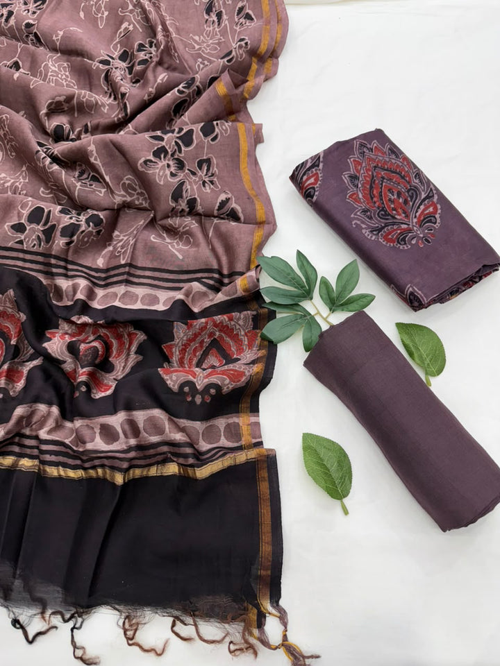 Vanspati Chanderi Silk Suit Set