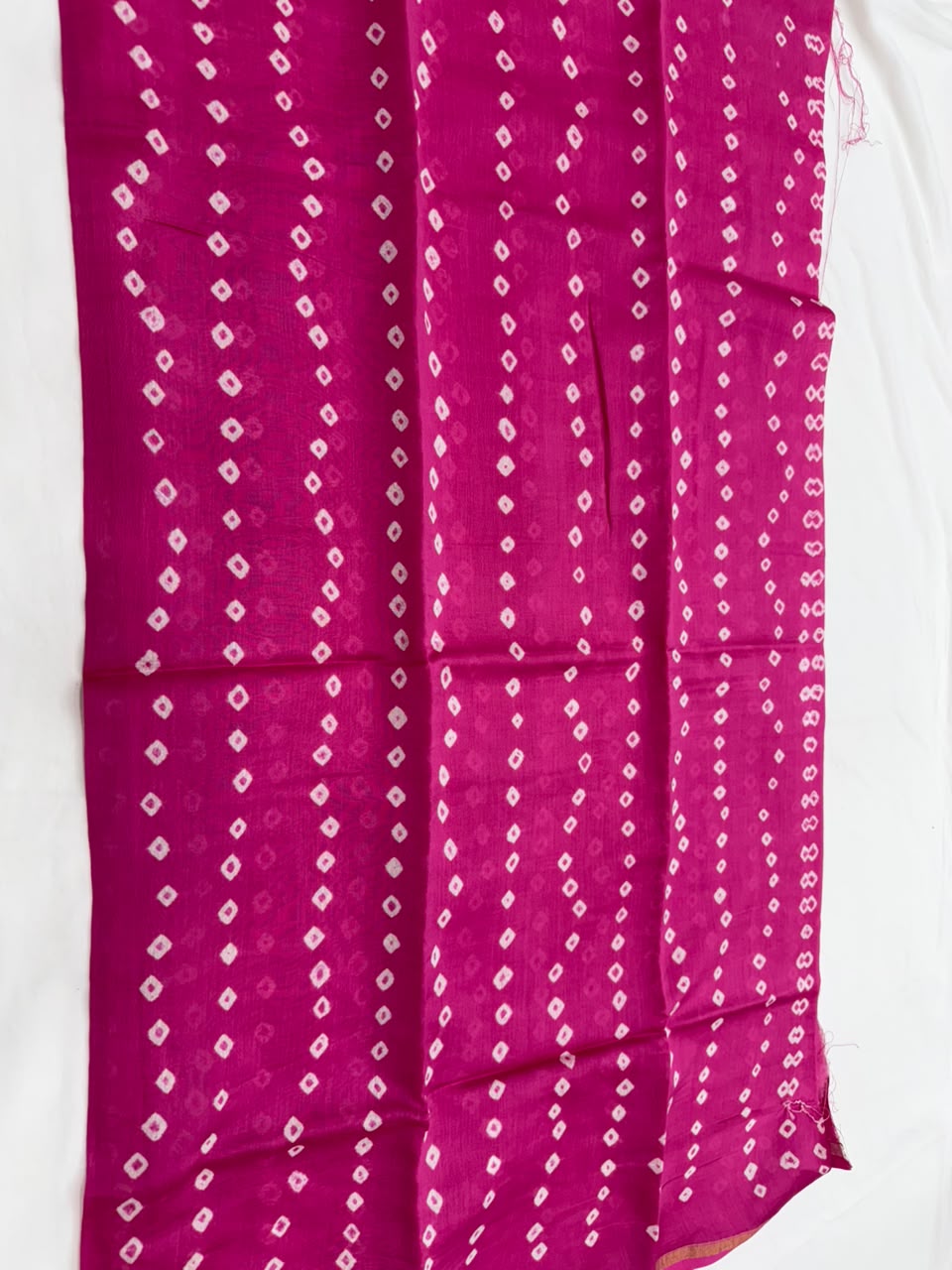 Bandhani Chanderi Silk Suit Set