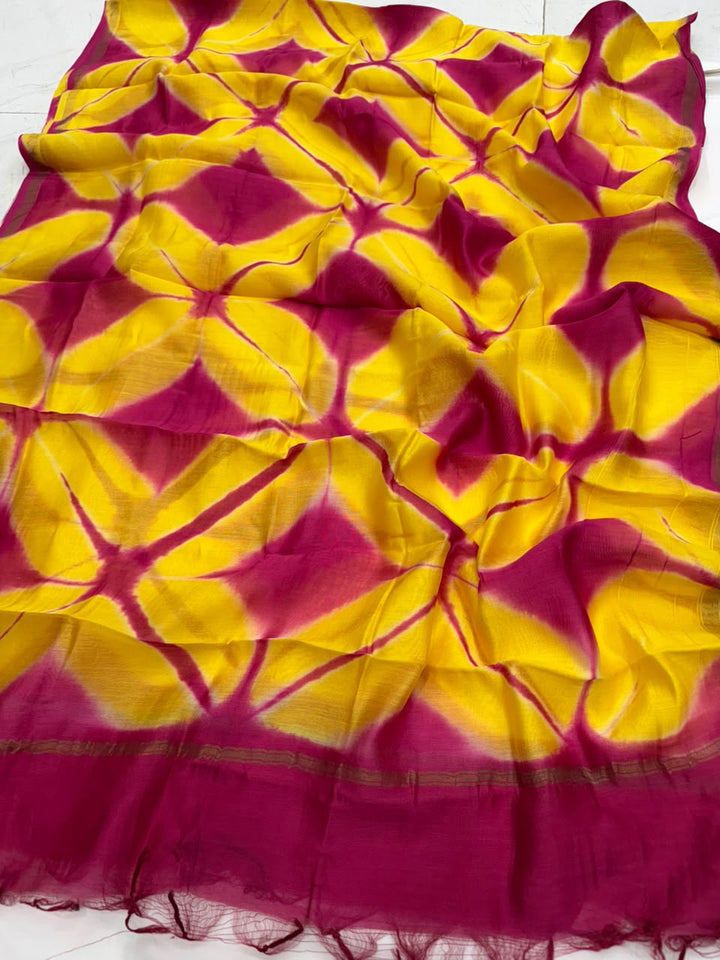 Bandhani Silk Suit Set