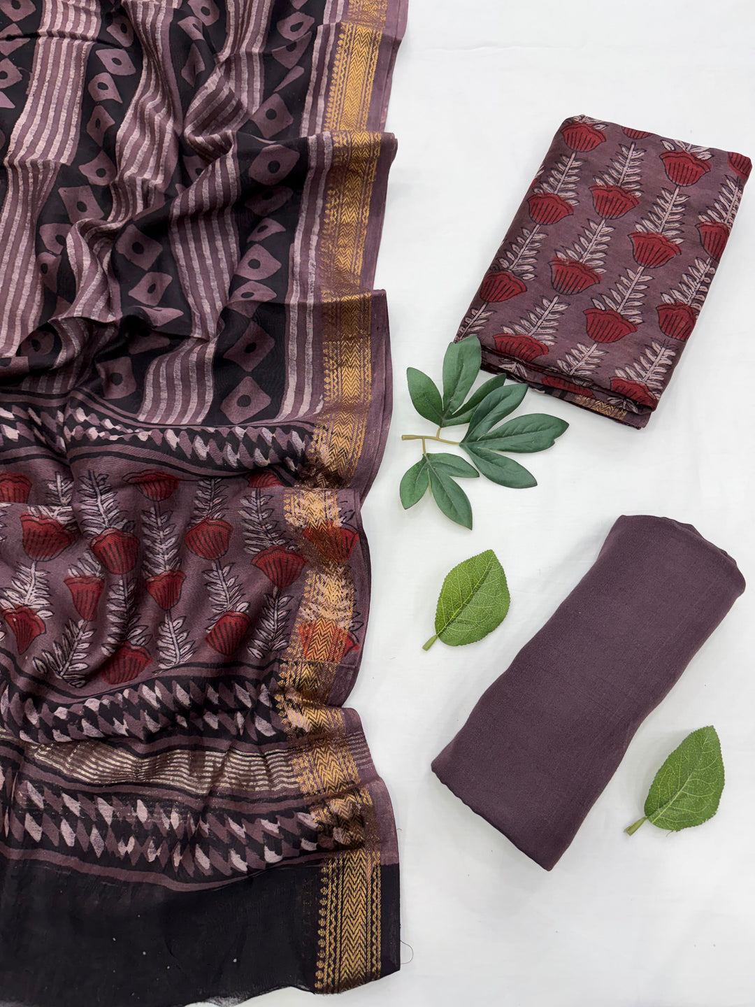 Vanspati Maheshwari Silk Suit