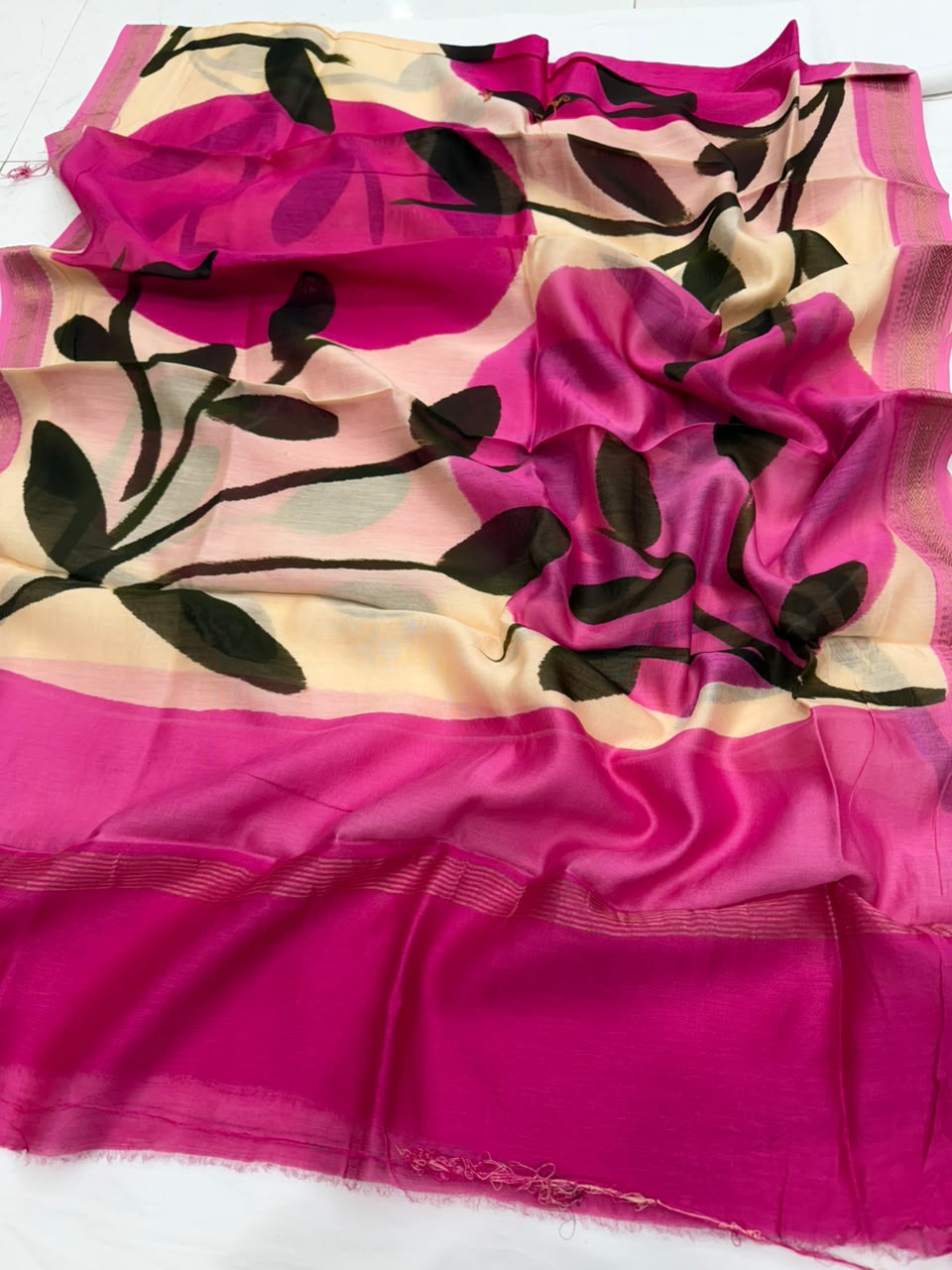 Maheshwari Silk Suit Set