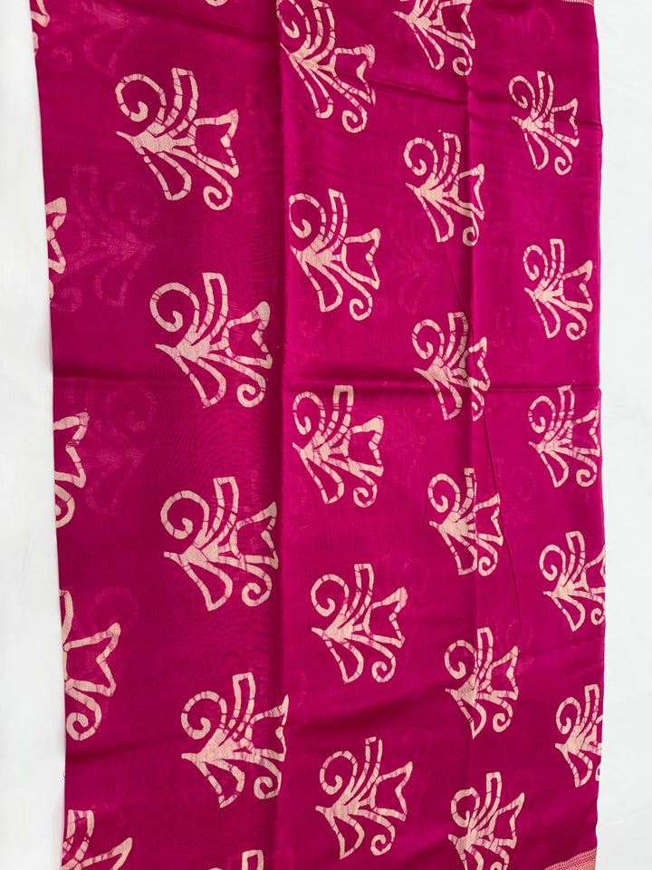 Maheshwari Silk Suit Set
