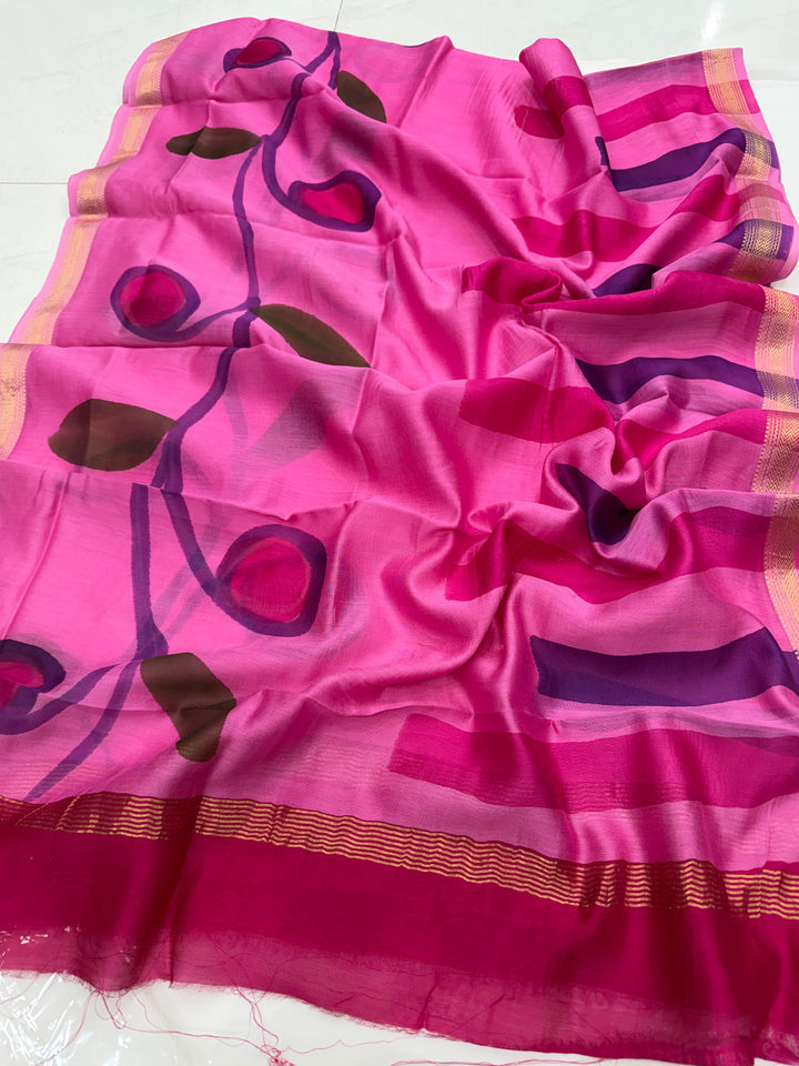 Maheshwari Silk Suit Set