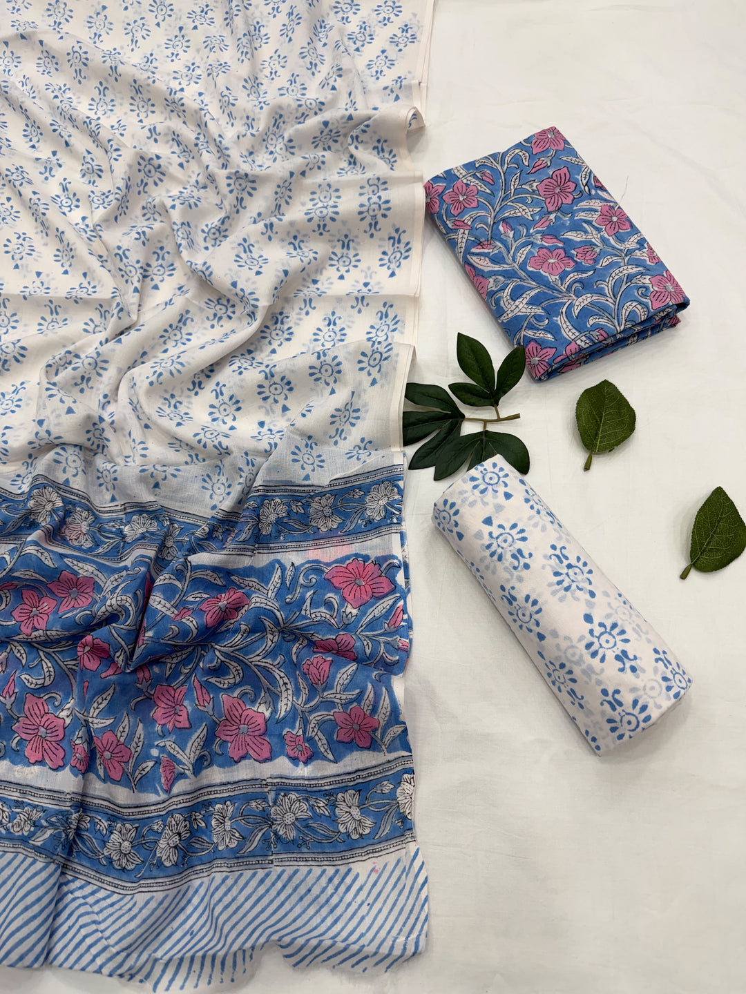 Cotton Suit Mulmul Dupatta
