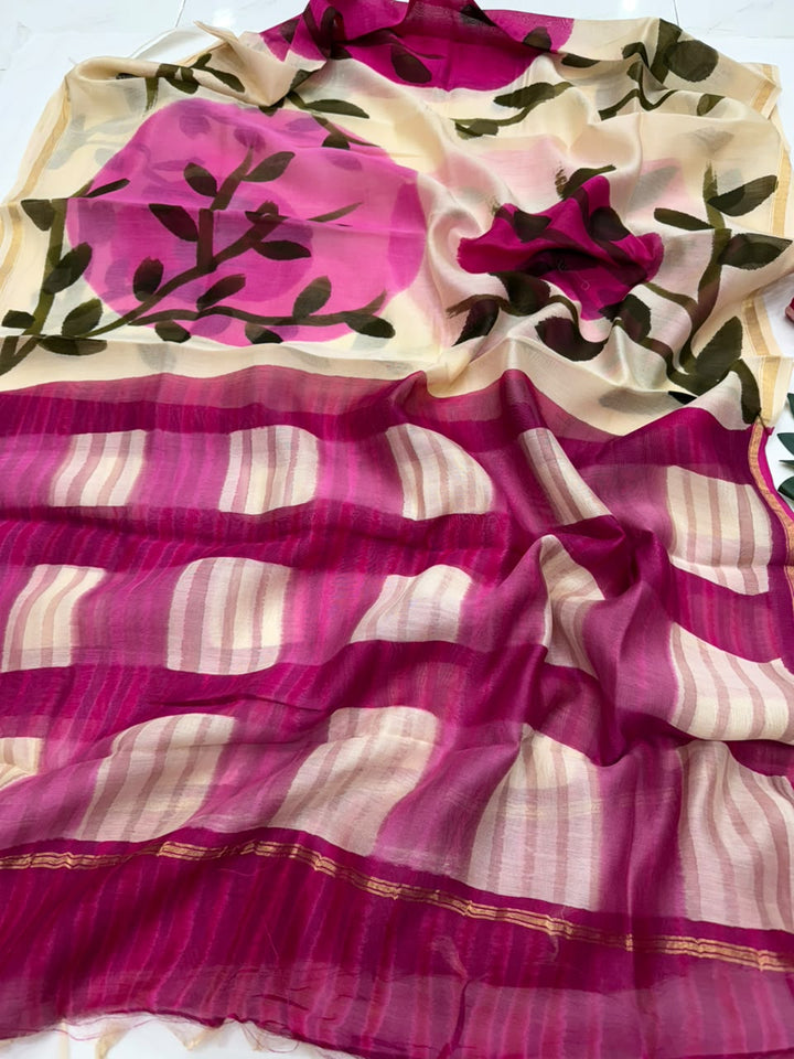 Chanderi Silk Suit Set