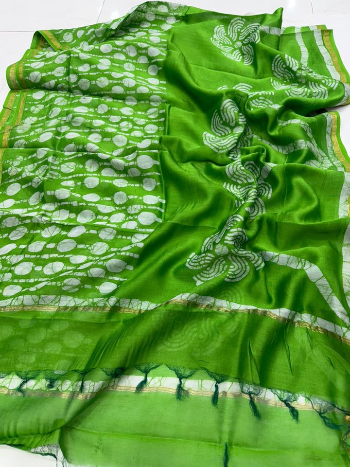 Chanderi Silk Suit Set