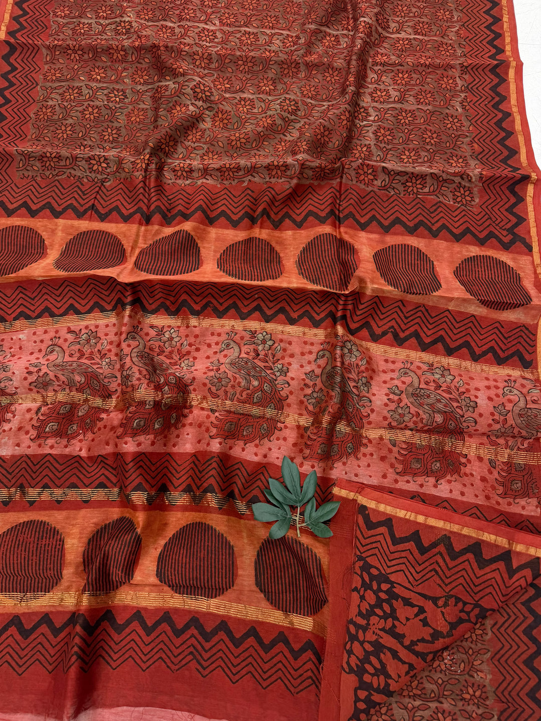 Handloom Chanderi Silk Saree