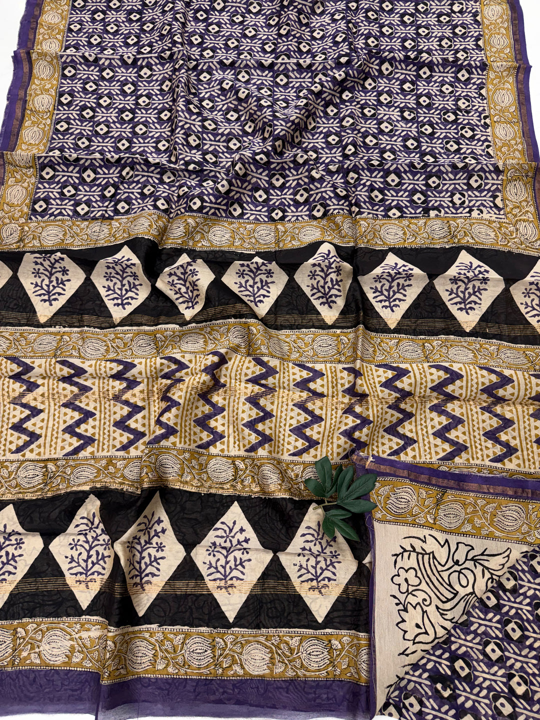 Handloom Chanderi Silk Saree