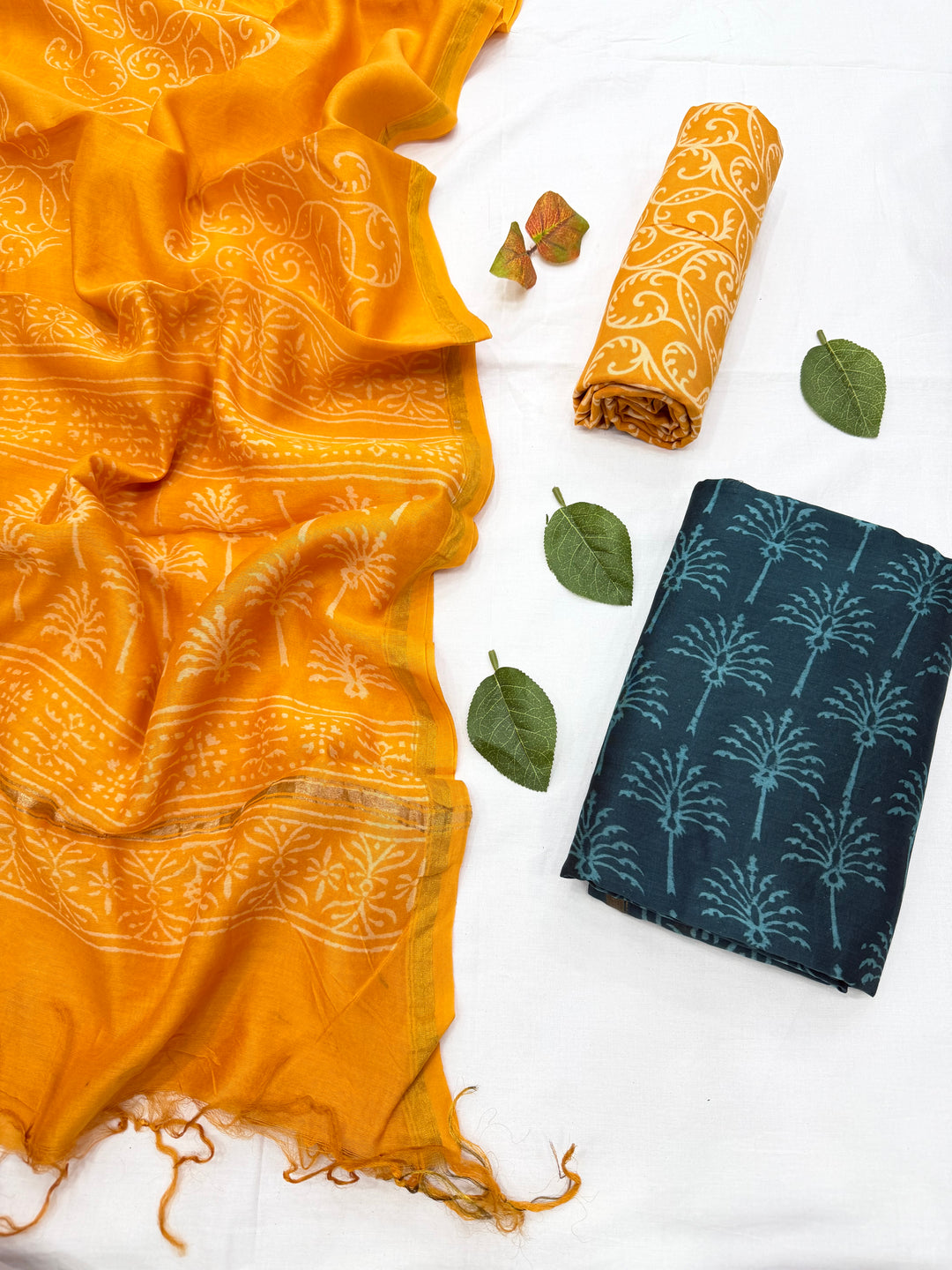 Chanderi Silk Suit Set