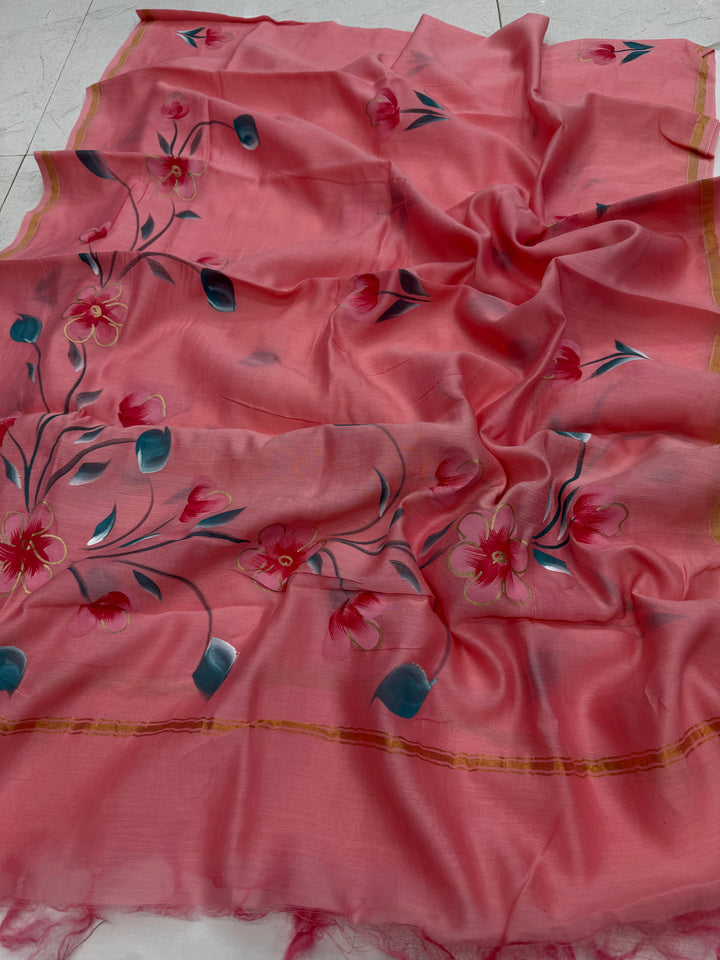 Chanderi Silk Suit Set