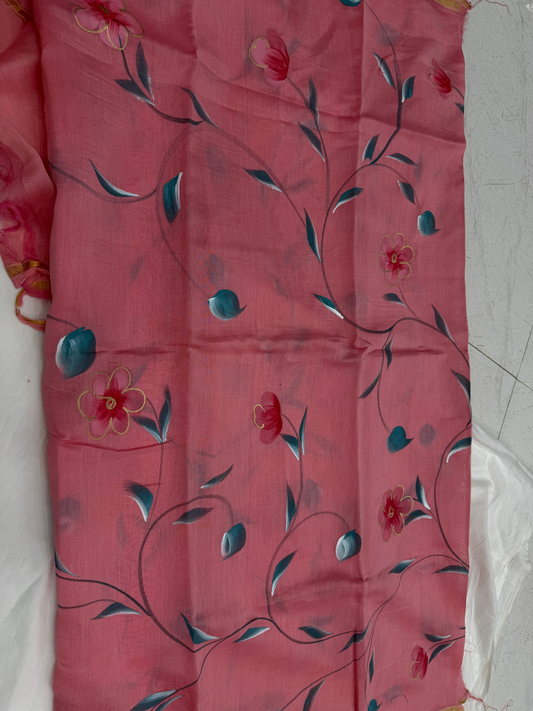 Chanderi Silk Suit Set